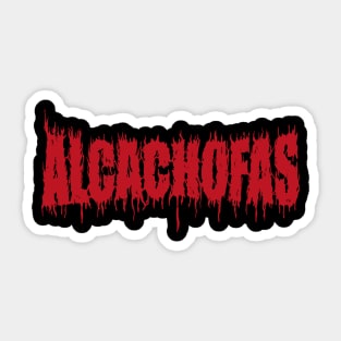 alcachofas red Sticker